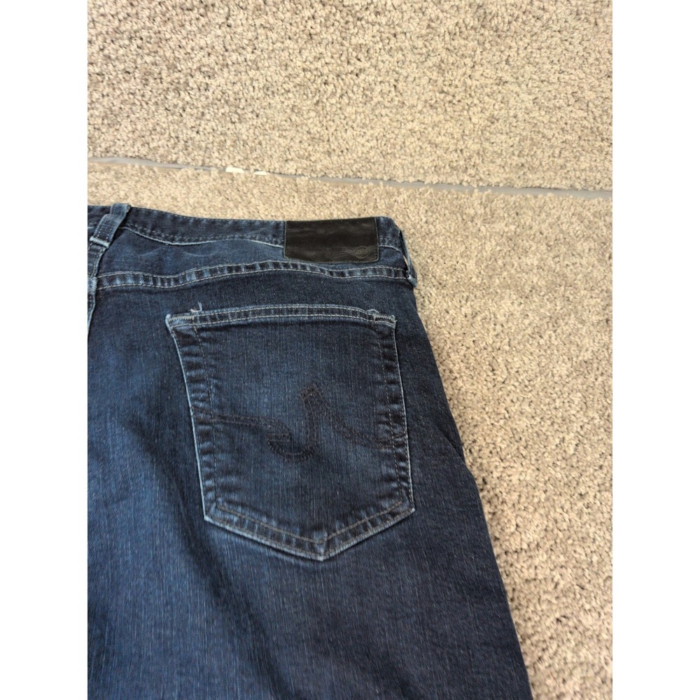 Ag Adriano Goldschmied Men Jeans Slim Straight in Dark Blue - Picture 9 of 9